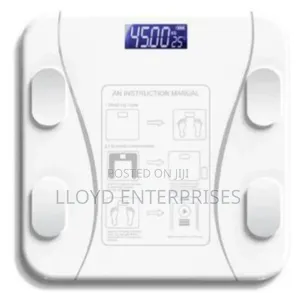 White Bmi Body Weight Scale