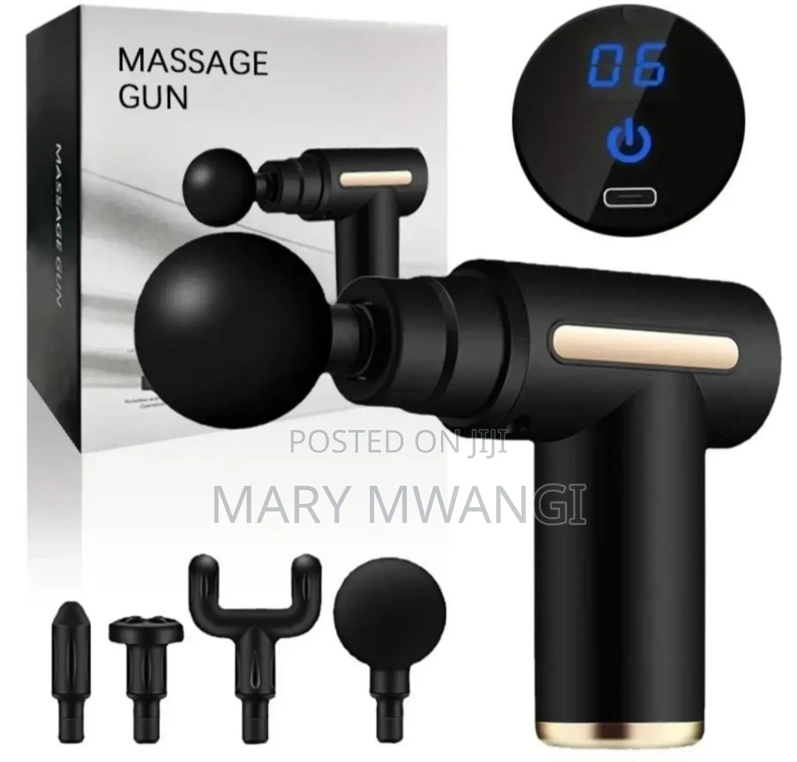 5 In 1 Portable Gun Massage