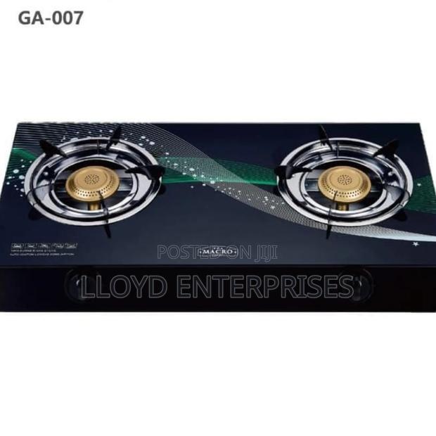 Ga 007 Glass Table Top Double Cooker