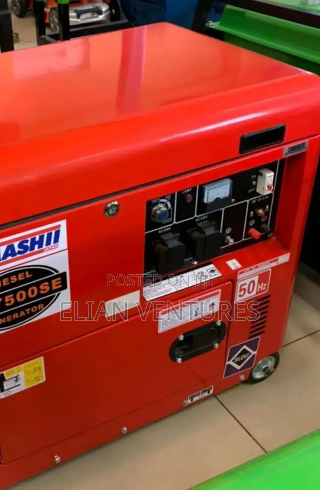 Newly Arrived Tamashi 6.5 Kva Generator