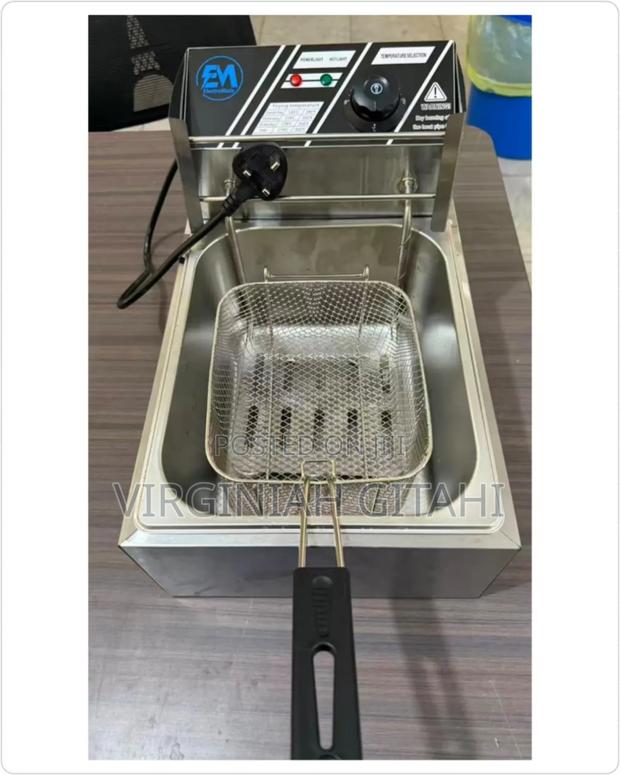 New In *6 Litres Electromate Single Deep Fryer*