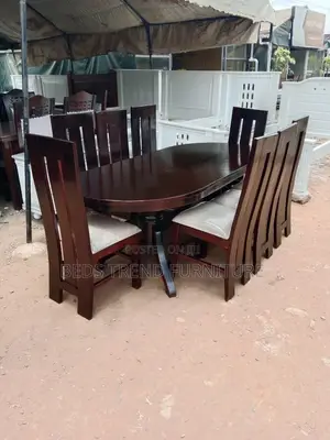 6 Seater Neutral Dining Set