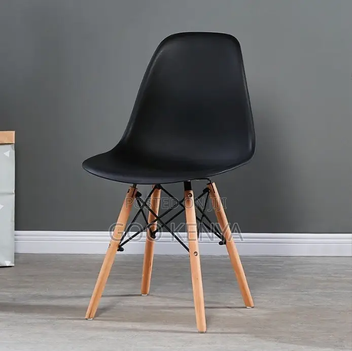 Home Chair; Lightweight Stackable Polypropylene Dining Chair
