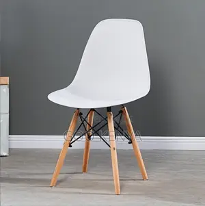 Home Chair; Lightweight Stackable Polypropylene Dining Chair
