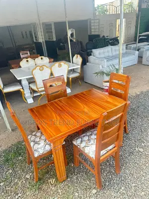 Poised 4 Seater Wooden Dining Set