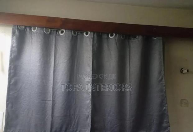 Generic Plain Soft Affordable Window Curtains - main view