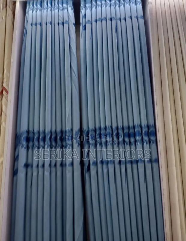 Sky Blue Curtains Quality Curtains Environmental Friendly Robert
