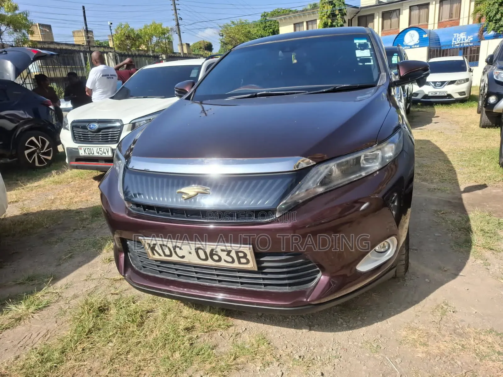 Toyota Harrier 2015 Purple