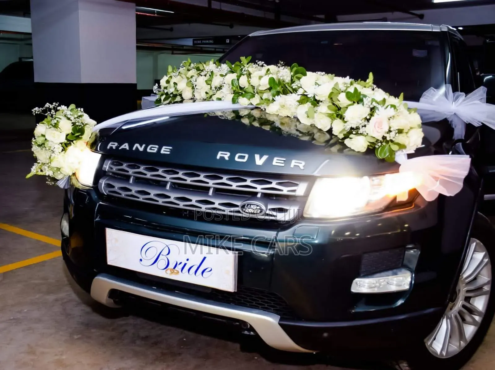 Range Rover Evoque for Weddings or Cooperate Functions