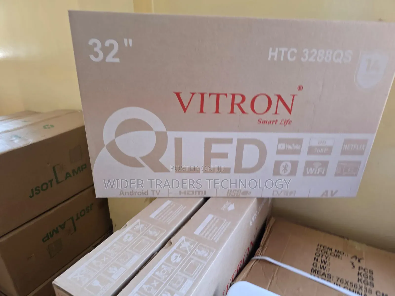 Vitron 32-Inch Qled Smart Android Tv
