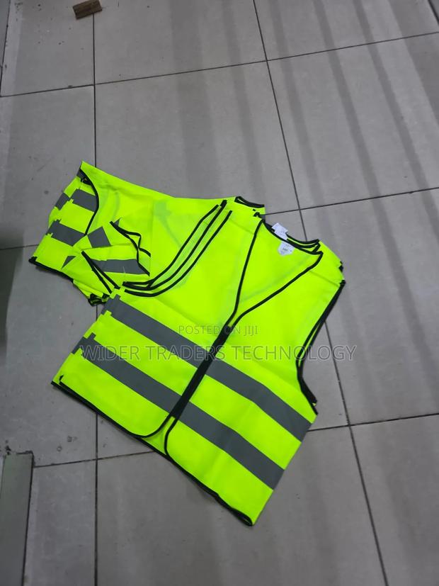 Heavy Duty Reflector Vests/Jackets With Zip