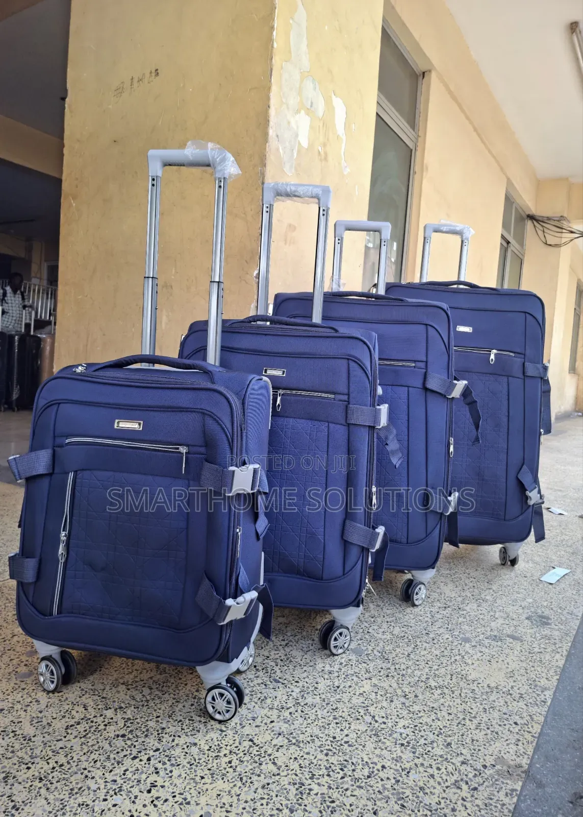 Managerial 4 In 1 Fabric Laxurious Suitcase Briefcase Travel Bag