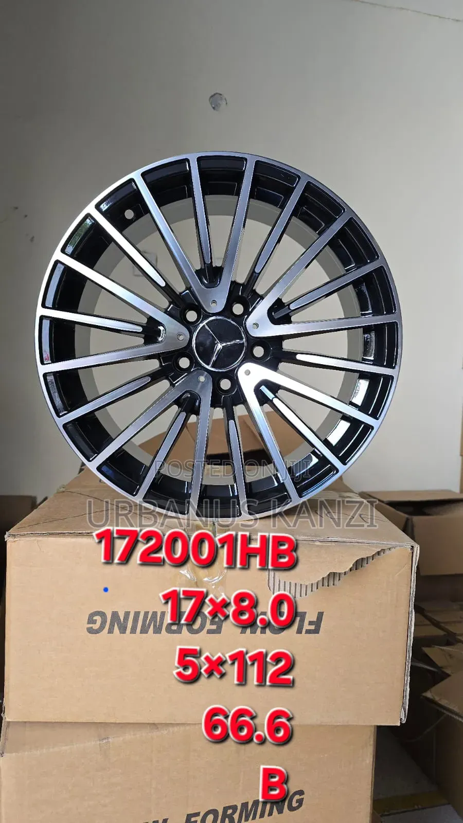 C250 Size 17 Sport Rims