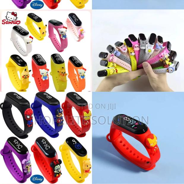 Kids Waterproof Led Watches - main view