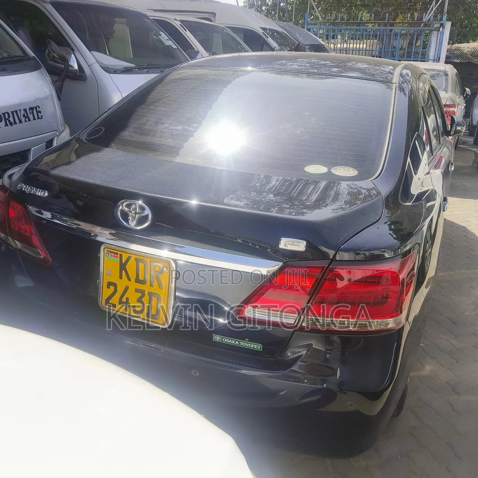 Toyota Premio 2018 Black