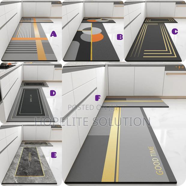 Diatomite Rubber Kitchen Mat