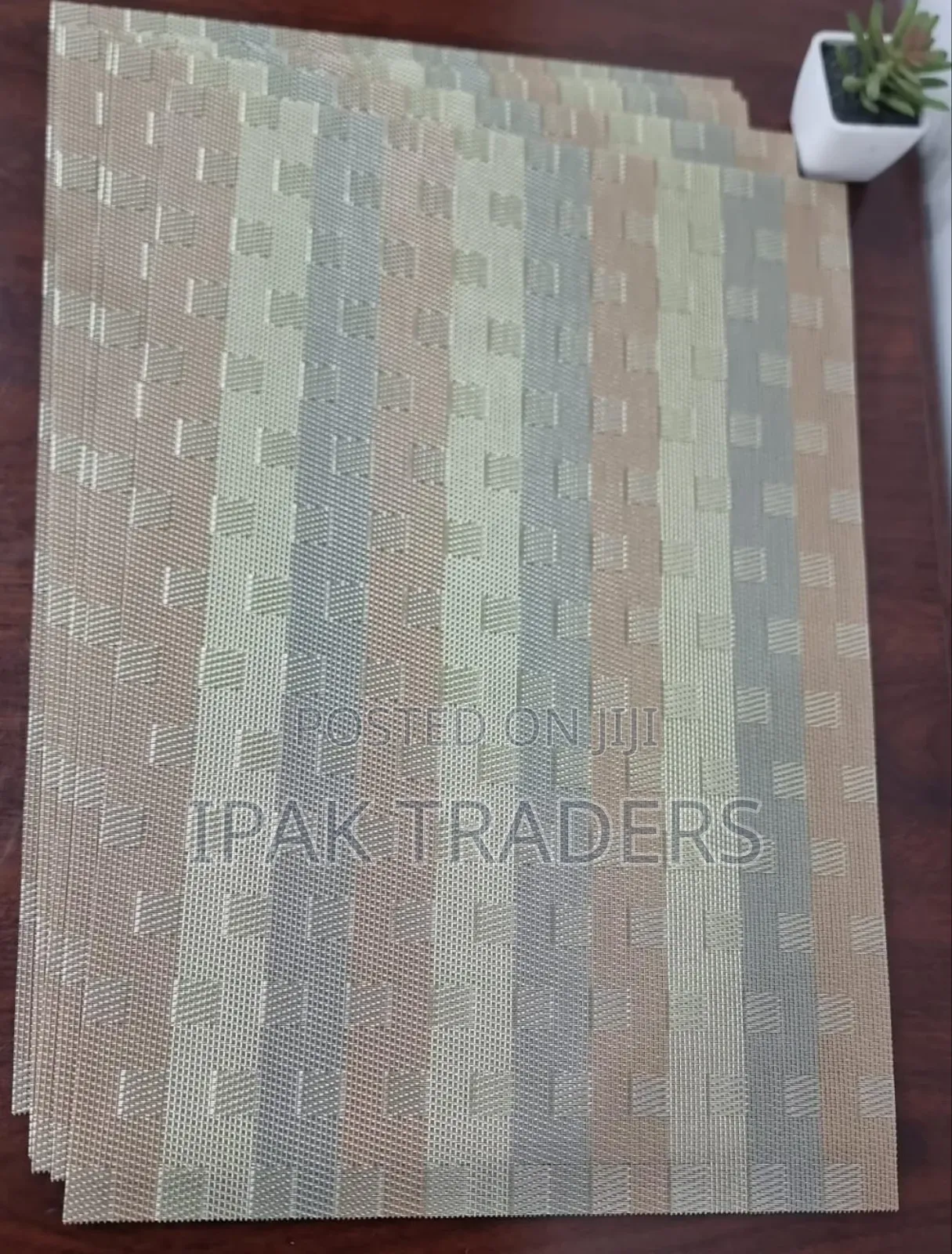 *New Arrival*
*Woven PVC Table Mats Pack of 6pcs Each