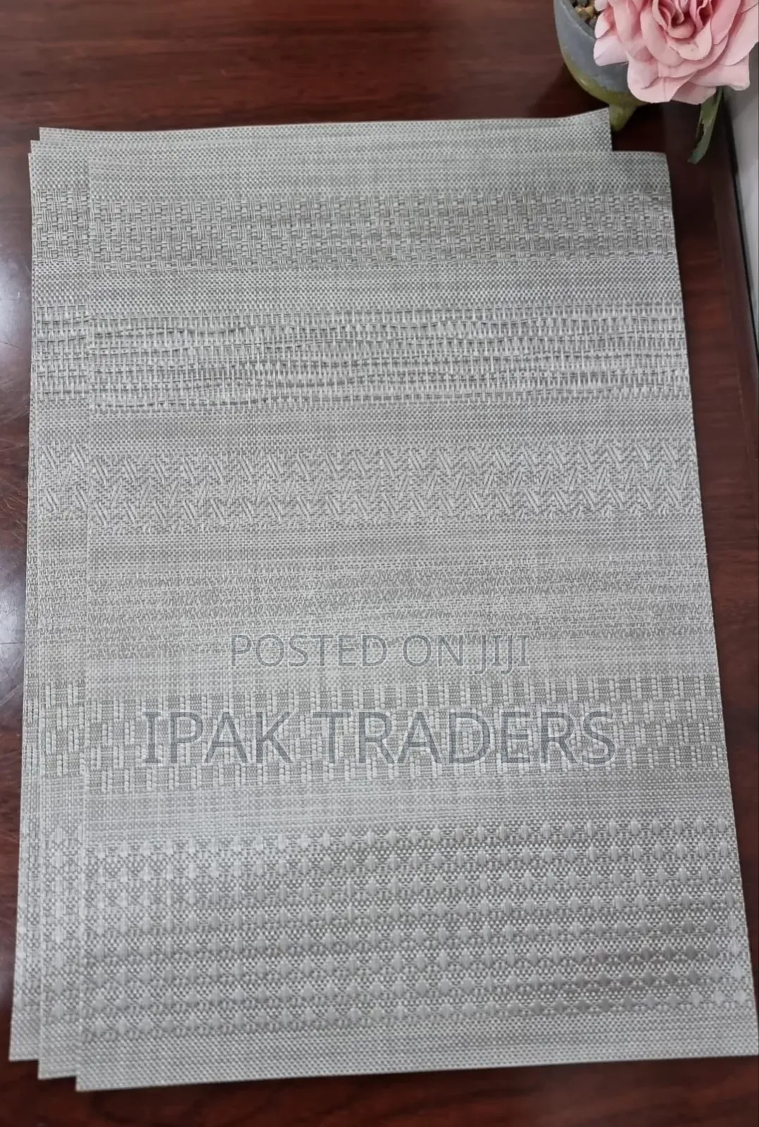 *New Arrival*
*Woven PVC Table Mats Pack of 6pcs Each