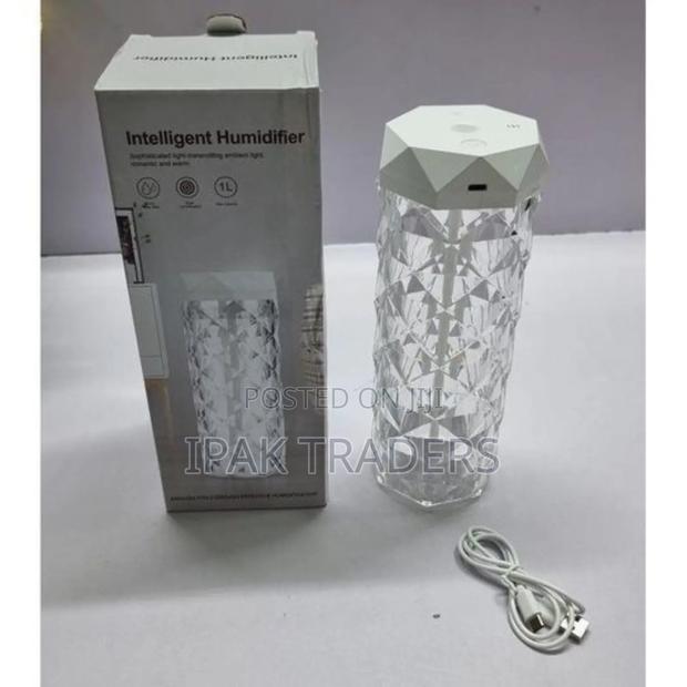 High Quality Crystal 1l Intelligent Humidifier With 7 Colour Lights