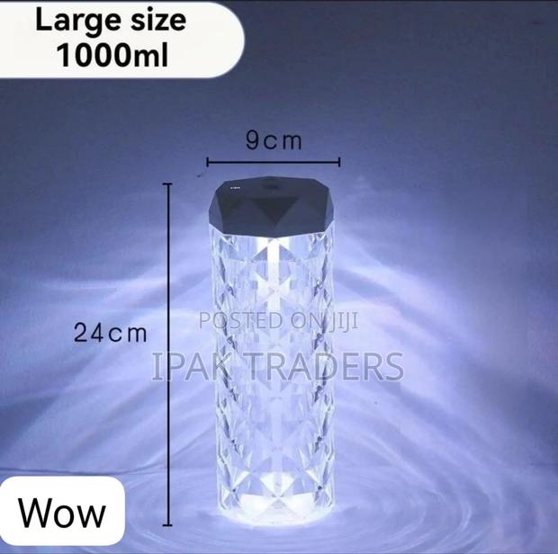 High Quality Crystal 1l Intelligent Humidifier With 7 Colour Lights - thumbnail 2