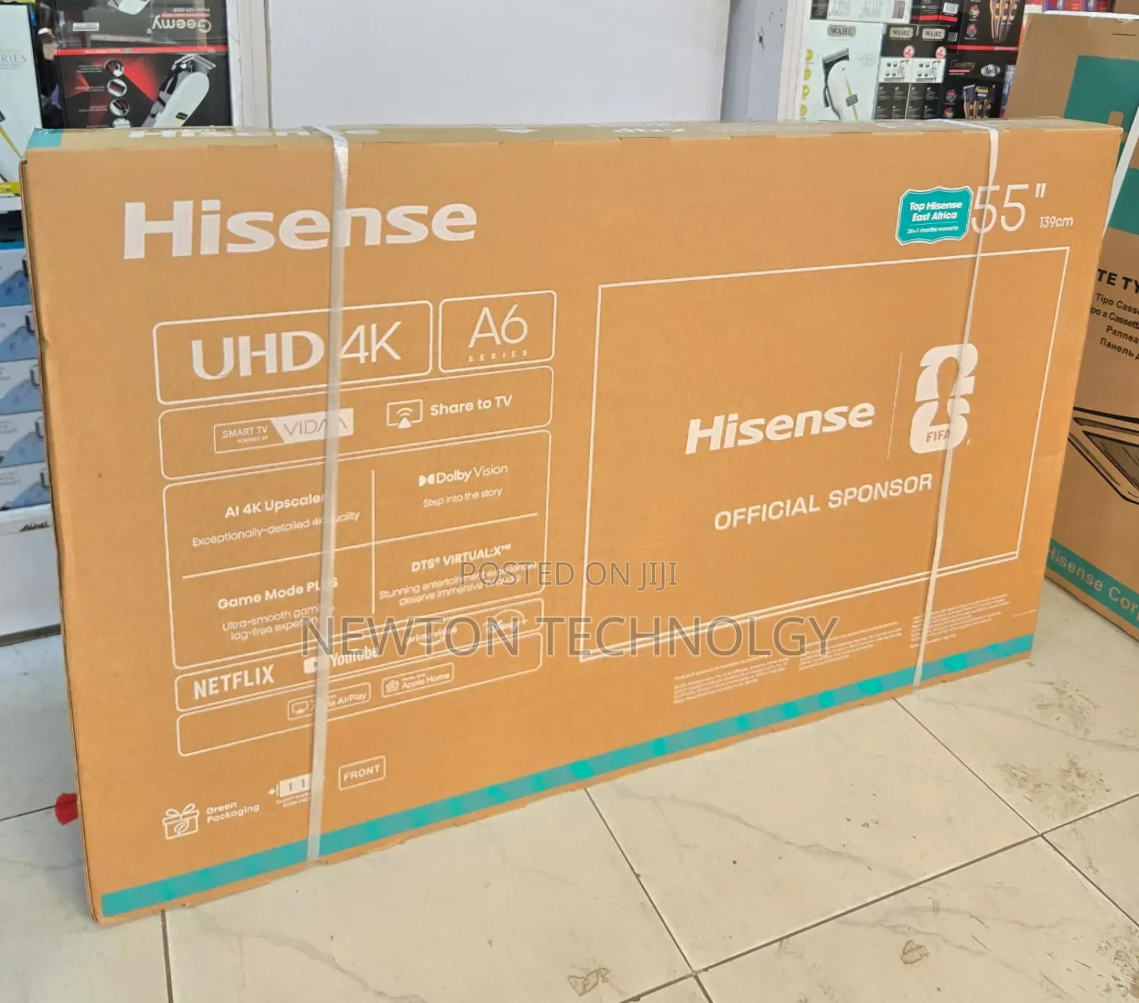 Hisense Tv 55" Uhd Frameless