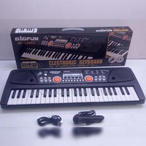 49 Keys Piano With Microphone and Cable - thumbnail 2