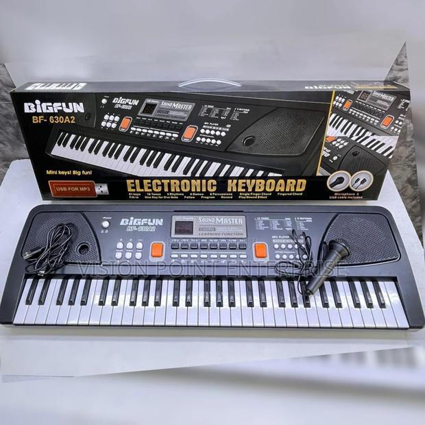 61 Keys Electric Piano With Microphone - main view