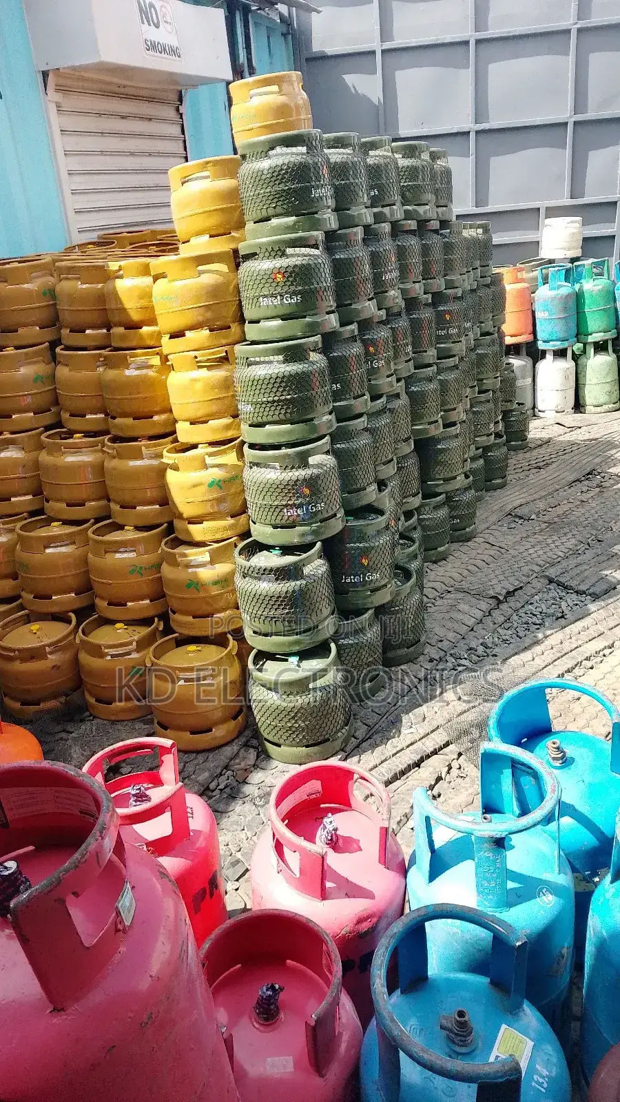 Kd Electronics Service Refilling Gas Cylinders Payment After Delivery