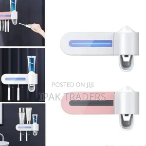 * Toothbrush Sterilizer Wall Mounted With 4 Toothbrush Spaces*