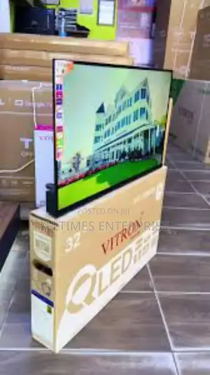Vitron 32" Qled Smart Android Tv With Bt and Youtube