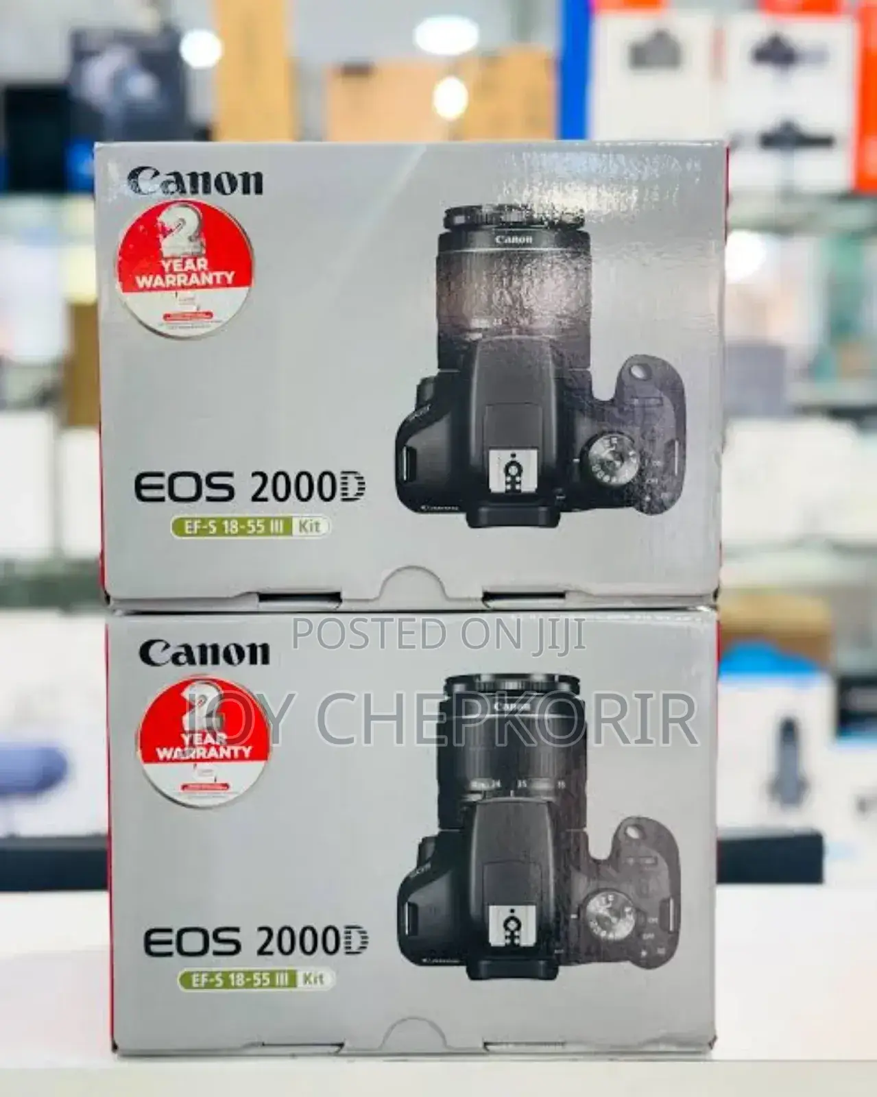 Canon Eos 2000d 18-55mm Kit (Or Eos 2000d + 18-55mm Is Ii)