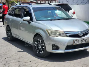 Toyota Corolla Fielder 2014 Silver
