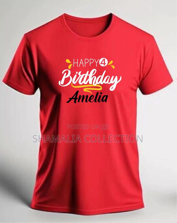 Birthday Roundneck Tshirt Available - thumbnail 2