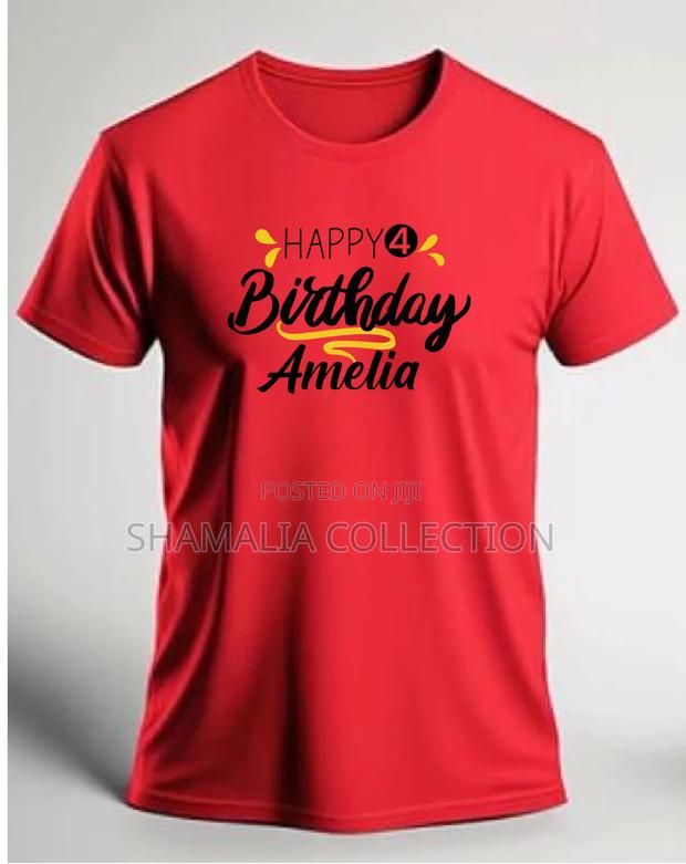 Birthday Roundneck Tshirt Available - thumbnail 3