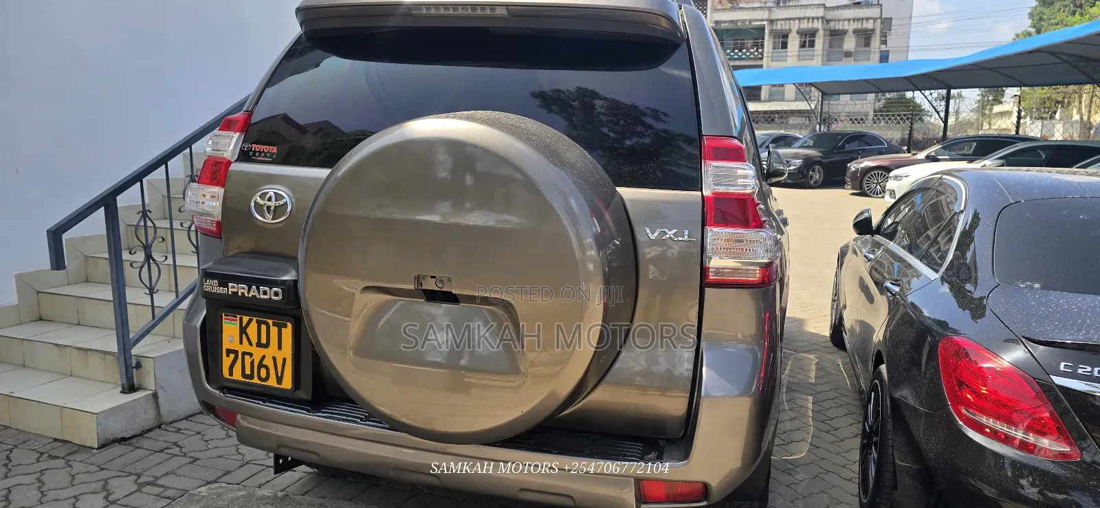 Toyota Land Cruiser Prado 2015 Gray
