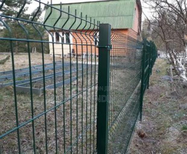 Galvanized Anticlimb Fence - main view