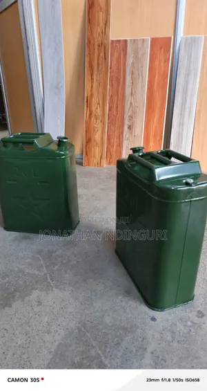 Steel Green Fuel Cans