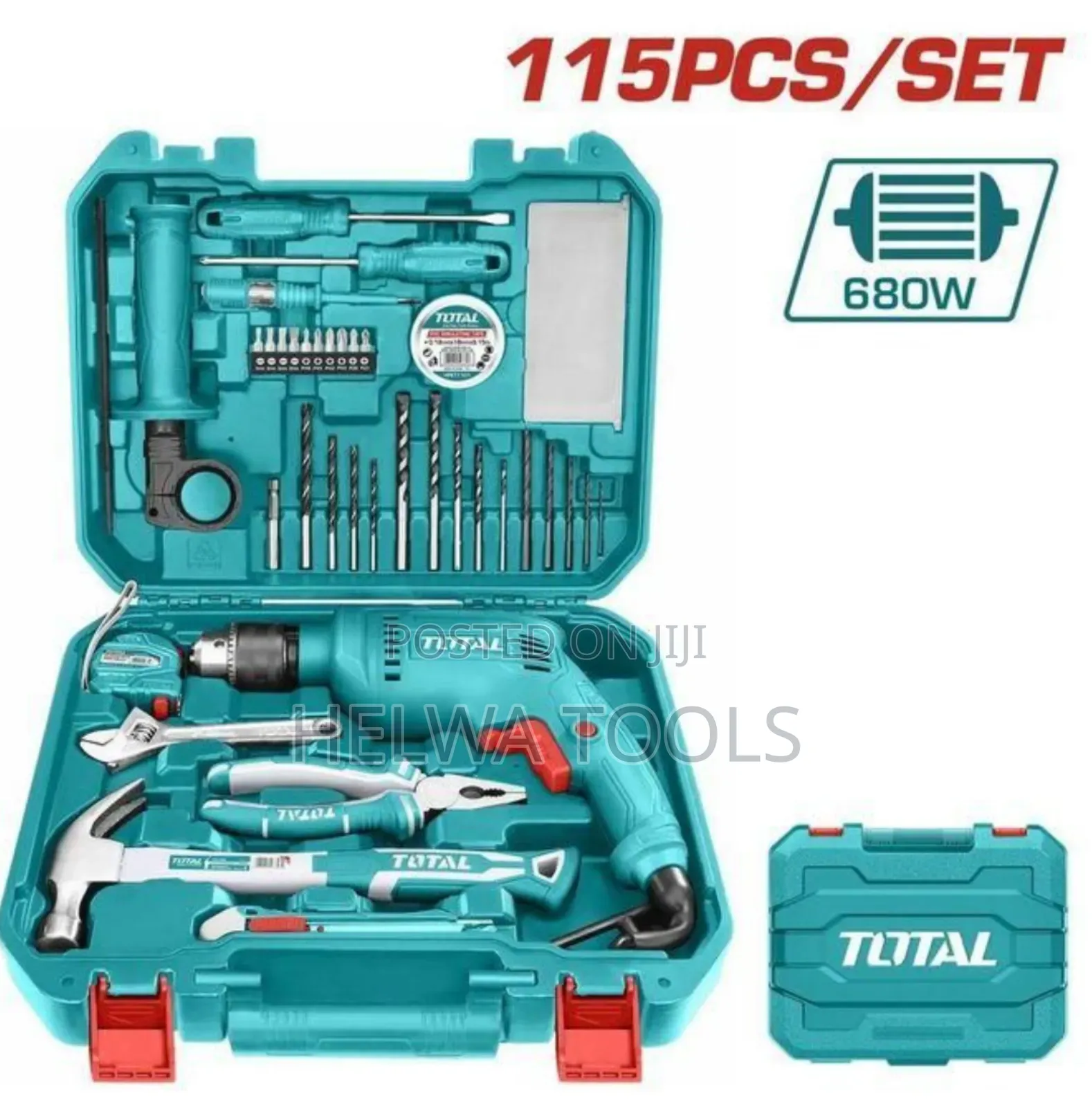 Total Drill Set/115 PCS
