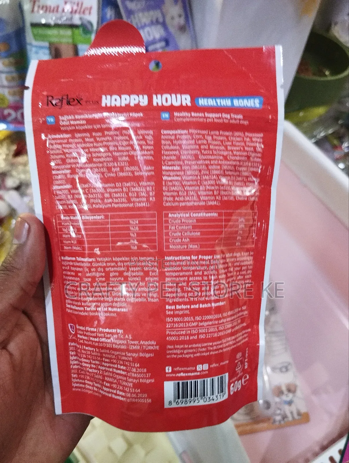 Reflex Happy Hour Dog and Cat Treats
