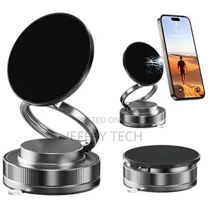 Vacuum Suction Magnetic Phone Holder