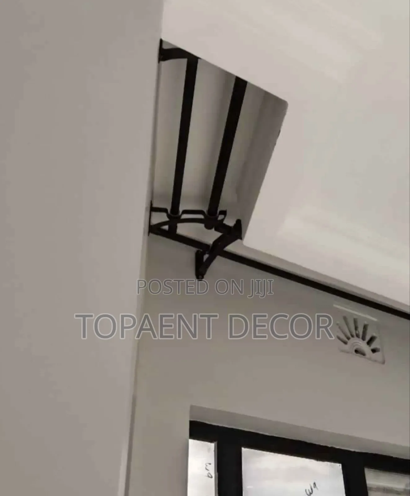 Heavy Duty Powder Coated Curtain Rod To Hold Heavy Fabric