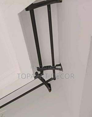 Corner Window Powder Coated Rust Free Curtain Rods - thumbnail 2