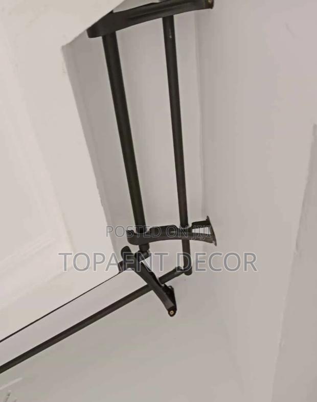 Corner Window Powder Coated Rust Free Curtain Rods - main view