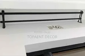 Easy To Clean And Maintain Powder Coated Curtain Rods