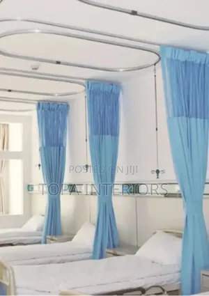 Hospital Ward Partitioning Cubicle Bendable Curtain Rails