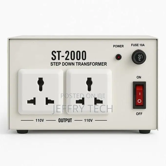 2000w Step-Down Transformer (St-2000w) –220v to 110v Voltage Converter