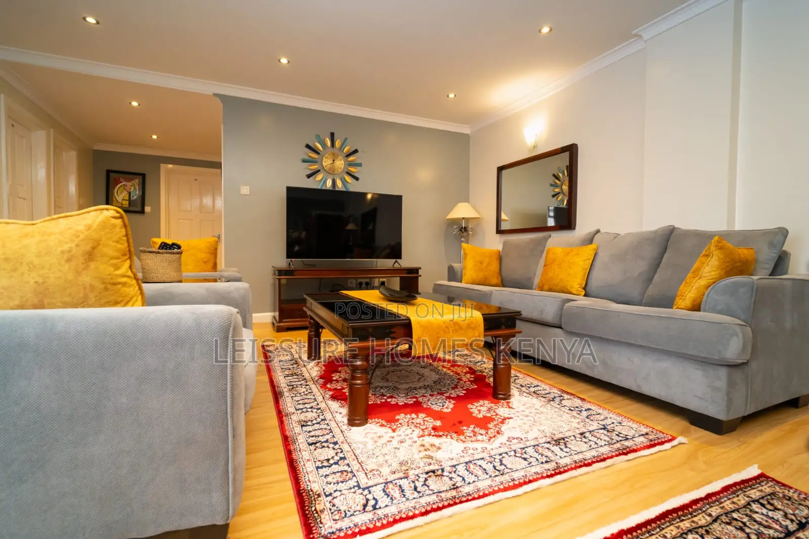 Furnished 3bdrm Apartment in Kilimani for rent