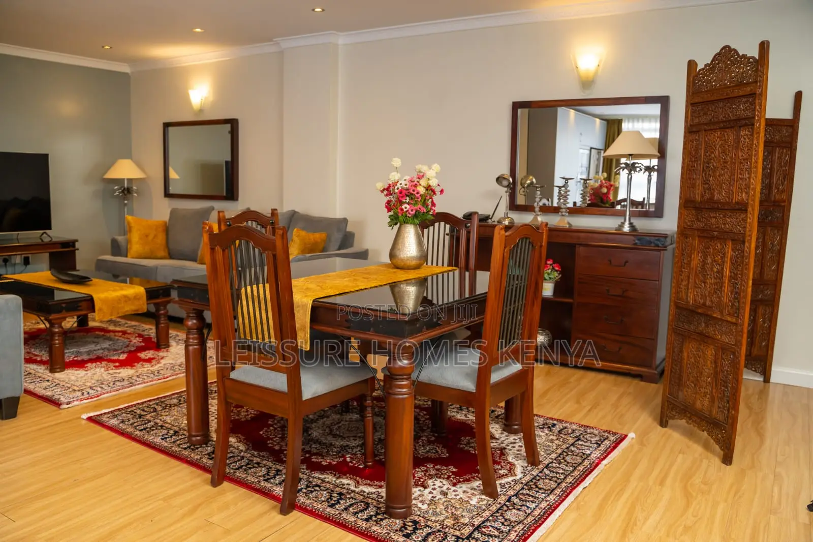 Furnished 3bdrm Apartment in Kilimani for rent