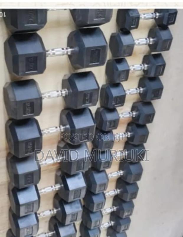 Hexagon Dumbbells 
20kg Single Hand