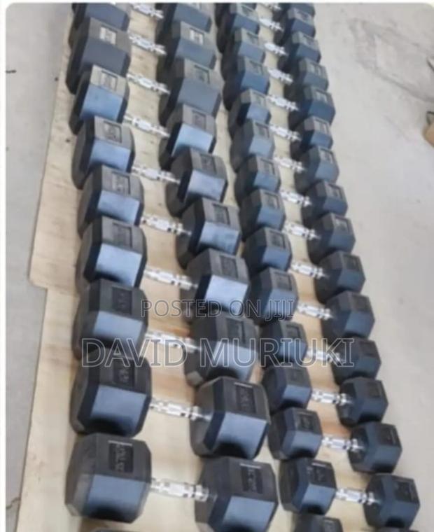 Hexagon Dumbbells 
30kg Single Hand